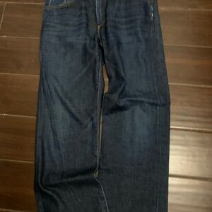 Citizens Of Humanity Dark Blue Straight Jeans